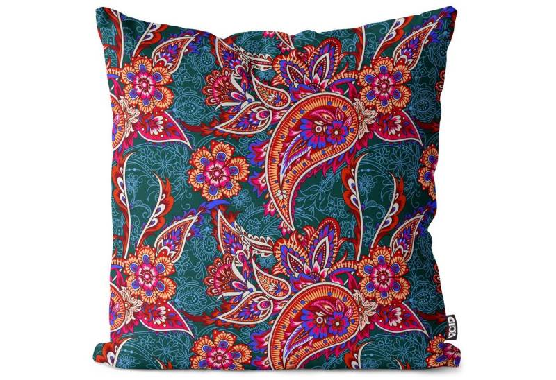 VOID Kissenbezug, (1 Stück), Paisley Blumen-Muster Orient orientalisch grafisch Ornament Asien Ind von VOID