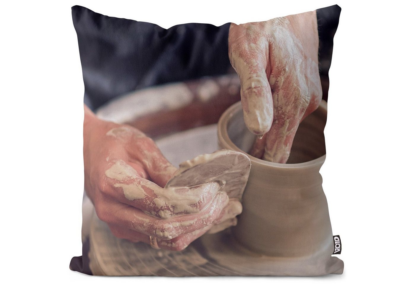 Kissenbezug, VOID (1 Stück), Töpfern Drehscheibe Ton Tonwaren Becher Vase Kunst Brennen töpfersche von VOID
