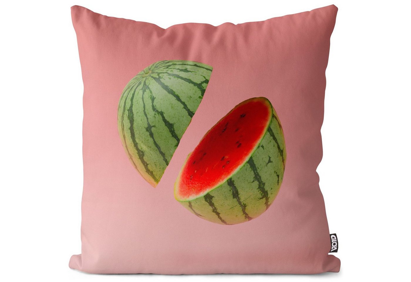 VOID Kissenbezug, (1 Stück), Früchte Frucht Essen Kochen Küche Obst Gesund Melone Grün Bild Sommer von VOID