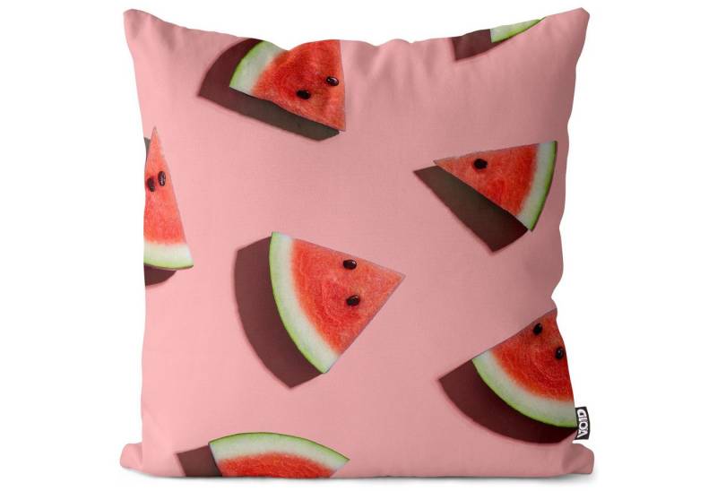 VOID Kissenbezug, (1 Stück), Wassermelone Pink Pool Party Obst wassermelone wasser melone obst som von VOID
