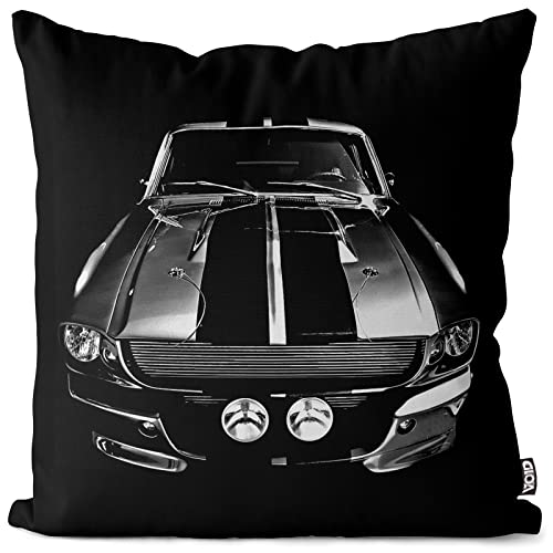 VOID Eleanor Kissenbezug Kissenhülle Outdoor Indoor Muscle car Mustang, Kissen Größe:50 x 50 cm von VOID