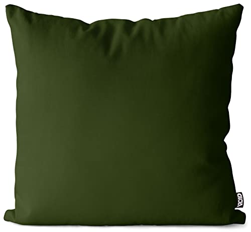 VOID Kissenbezug wetterfest Kissenhülle Polyester wasserfest Dekokissen Outdoor Kissen Zierkissen, Kissen Größe:60 x 60 cm, Kissen Farbe:Dunkelgrün VOID Kissenbezug wetterfest Kissenhülle Polyester wasserfest Dekokissen Outdoor Kissen Zierkissen, Kissen Größe:60 x 60 cm, Kissen Farbe:Dunkelgrün von VOID