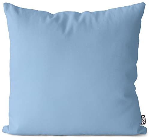 VOID Kissenbezug wetterfest Kissenhülle Polyester wasserfest Dekokissen Outdoor Kissen Zierkissen, Kissen Größe:60 x 60 cm, Kissen Farbe:Hellblau VOID Kissenbezug wetterfest Kissenhülle Polyester wasserfest Dekokissen Outdoor Kissen Zierkissen, Kissen Größe:60 x 60 cm, Kissen Farbe:Hellblau von VOID