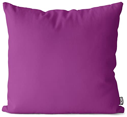 VOID Kissenbezug wetterfest Kissenhülle Polyester wasserfest Dekokissen Outdoor Kissen Zierkissen, Kissen Größe:60 x 60 cm, Kissen Farbe:Lila VOID Kissenbezug wetterfest Kissenhülle Polyester wasserfest Dekokissen Outdoor Kissen Zierkissen, Kissen Größe:60 x 60 cm, Kissen Farbe:Lila von VOID