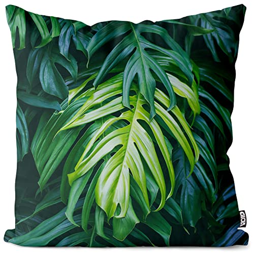 VOID Palme Tropen Polyester Kissenbezug Kissenhülle Outdoor Indoor Südsee, Kissen Größe:60 x 60 cm von VOID