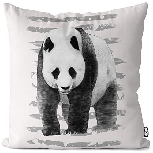 VOID Panda Kissenbezug Kissenhülle Outdoor Indoor Dschungel Asien Sommer, Kissen Größe:50 x 50 cm von VOID