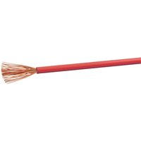 Voka Kabelwerk - H05VK1RT Schlauchleitung H05V-K 1 x 1 mm² Rot 100 m von VOKA KABELWERK
