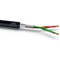 VOKA Kabelwerk 10357300 Brandmeldekabel A-2Y(L)2Y 10 x 2 x 0.60mm² Schwarz (RAL 9005) 100m von VOKA Kabelwerk
