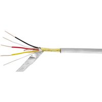VOKA Kabelwerk JYSTY2X2X08 Telefonkabel J-Y(ST)Y 2 x 2 x 0.80mm Kieselgrau (RAL 7032) 100m von VOKA Kabelwerk