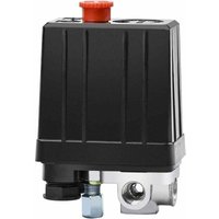 Shining house Luftkompressor-Druckschalter mit 4 Ausgängen, 90–120 psi, 240 v, Druckschalter, Steuerventil, Kompressorteile, von VOLAVO