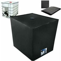 Wassertankabdeckung, 1000-l-IBC-Tankabdeckung, staubdicht, UV-beständig, regenfest (116 x 100 x 120) von VOLAVO