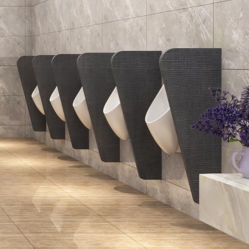 VOLDAX Schamwand WC Sichtschutz Toilettenabtrennung Wandmontage Urinal Trennwand, Privatsphäre in der Toilette mehr Komfort auf der Toilette(Gray,3PCS) von VOLDAX