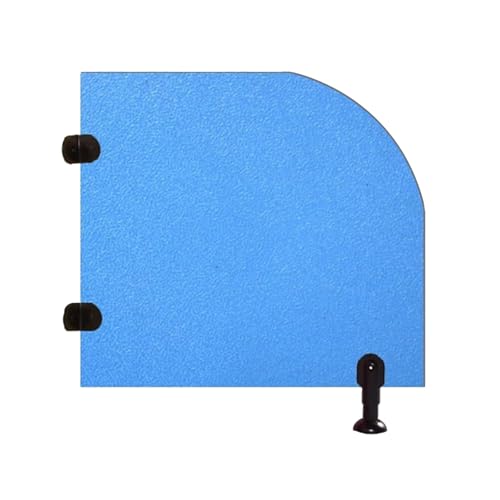 VOLDAX WC Urinal Trennwand Urinal Schamwands Öffentliche Toiletten-Trennwand, Privatsphäre in der Toilette mehr Komfort auf der Toilette(Blue,60 * 60cm/23.6 * 23.6in) von VOLDAX