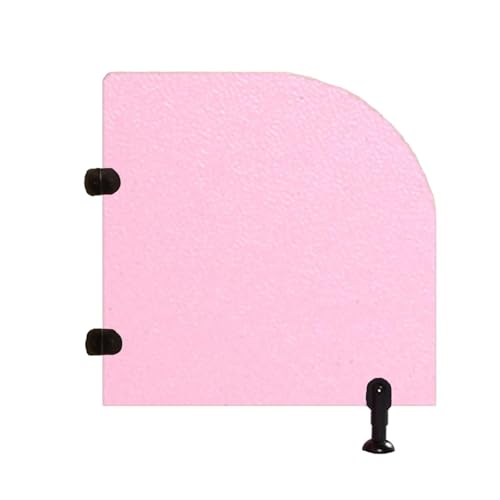 VOLDAX WC Urinal Trennwand Urinal Schamwands Öffentliche Toiletten-Trennwand, Privatsphäre in der Toilette mehr Komfort auf der Toilette(Pink,60 * 60cm/23.6 * 23.6in) von VOLDAX