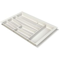 Besteckeinsatz - moderner Besteckkasten ideal als Besteck Organizer für kb 800mm, Kunststoff in Weiß - Volpato Besteckeinsatz - moderner Besteckkasten ideal als Besteck Organizer für kb 800mm, Kunststoff in Weiß - Volpato von VOLPATO