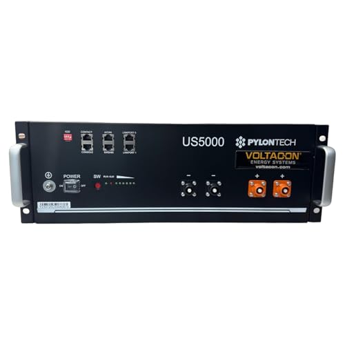 Voltacon by Pylontech US5000 Lithium Ion Battery 48V 100Ah LPF Solar Off Grid Hybrid Voltacon by Pylontech US5000 Lithium Ion Battery 48V 100Ah LPF Solar Off Grid Hybrid von VOLTACON