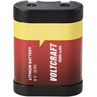 Fotobatterie 2CR5 Lithium 1500 mAh 6 v 1 St. - Voltcraft von VOLTCRAFT