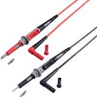 Voltcraft - MS-4PS-E Sicherheits-Messleitung 4 mm Sicherheits-Stecker Prüfspitze 1.00 m Schwarz, Rot 1 von VOLTCRAFT