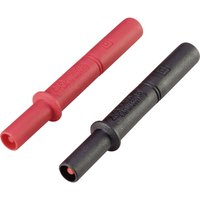 MSL-505 Messspitzen-Verlängerung [4 mm-Stecker - Buchse 4 mm] Schwarz, Rot 1 St. - Voltcraft von VOLTCRAFT