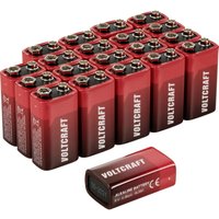VC-16107985 9 v Block-Batterie Alkali-Mangan 550 mAh 9 v 20 St. - Voltcraft von VOLTCRAFT
