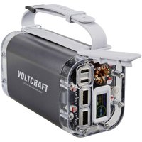 Voltcraft - VC-PB-100W-40000-IP67 Powerbank 40000 mAh usb pd LiPo usb-c®, usb-a (Host) Aluminium-Grau von VOLTCRAFT