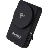 Voltcraft - VC-Qi2 PD20W 8000 Powerbank 8000 mAh Fast Charge LiPo Schwarz Statusanzeige von VOLTCRAFT