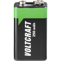VOLTCRAFT 6LR61 9 V Block-Akku NiMH 250 mAh 8.4 V 1 St. von VOLTCRAFT
