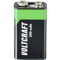 VOLTCRAFT 6LR61 SE 9V Block-Akku NiMH 250 mAh 8.4V 1St. VOLTCRAFT 6LR61 SE 9V Block-Akku NiMH 250 mAh 8.4V 1St. von VOLTCRAFT