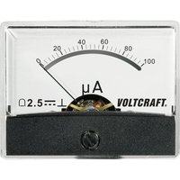 VOLTCRAFT AM-60X46/100µA/DC AM-60X46/100µA/DC Einbau-Messgerät AM-60X46/100µA/DC 100 µA Drehspule von VOLTCRAFT