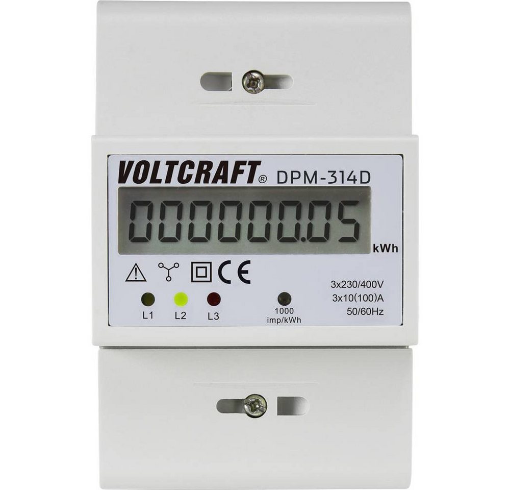 VOLTCRAFT Drehstromzähler Digitaler Drehstromzähler VOLTCRAFT Drehstromzähler Digitaler Drehstromzähler von VOLTCRAFT