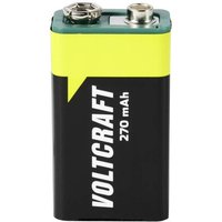 VOLTCRAFT Endurance 6LR61 9V Block-Akku NiMH 270 mAh 8.4V 1St. VOLTCRAFT Endurance 6LR61 9V Block-Akku NiMH 270 mAh 8.4V 1St. von VOLTCRAFT