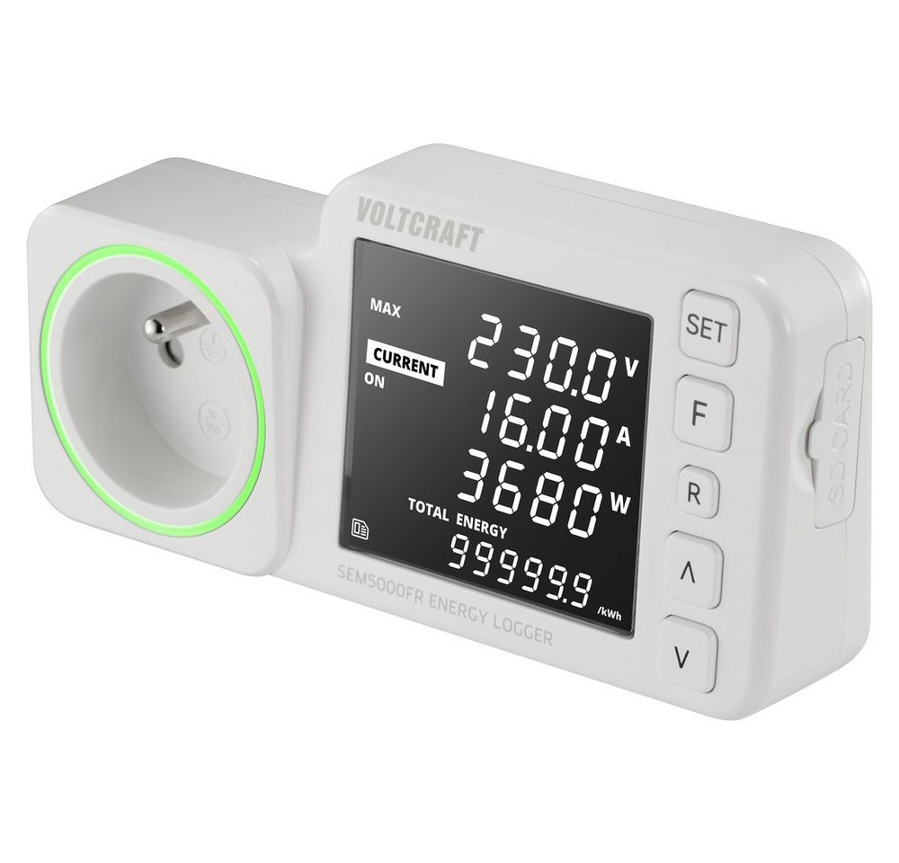 VOLTCRAFT Energiekostenmessgerät VOLTCRAFT SEM5000 FR Energiekosten-Messgerät Kostenprognose, Alarmfunk, SEM5000 FR VOLTCRAFT Energiekostenmessgerät VOLTCRAFT SEM5000 FR Energiekosten-Messgerät Kostenprognose, Alarmfunk, SEM5000 FR von VOLTCRAFT