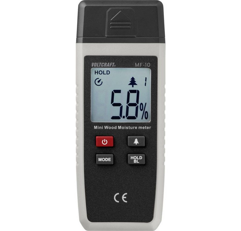 VOLTCRAFT Feuchtigkeitsmesser Holzfeuchte-Messgerät VC-8314255, für Harthölzer VOLTCRAFT Feuchtigkeitsmesser Holzfeuchte-Messgerät VC-8314255, für Harthölzer von VOLTCRAFT