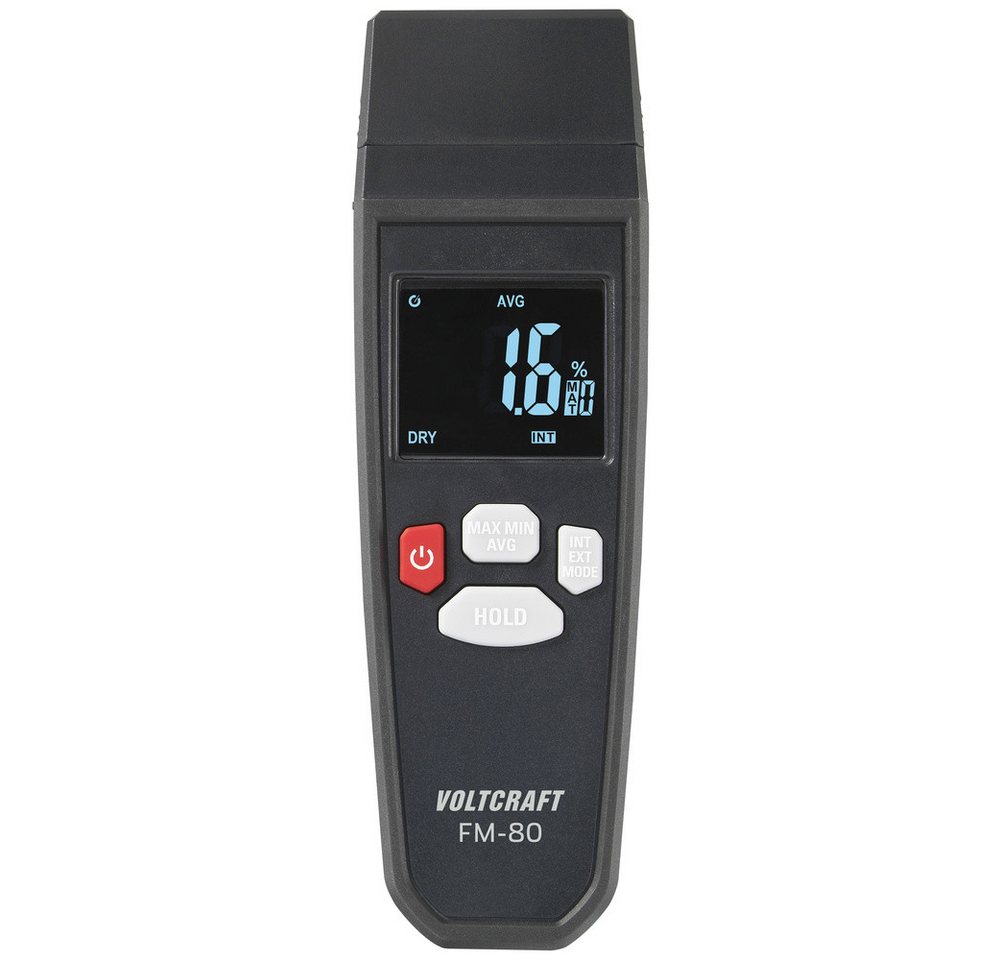 VOLTCRAFT Feuchtigkeitsmesser VOLTCRAFT FM-80 Materialfeuchtemessgerät Messbereich Baufeuchtigkeit von VOLTCRAFT