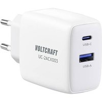 VOLTCRAFT UC-2ACX003 USB-Ladegerät 65W Innenbereich Ausgangsstrom (max.) 3.25A Anzahl Ausgänge: 2 von VOLTCRAFT