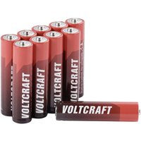 Voltcraft - Industrial LR03 Micro (AAA)-Batterie Alkali-Mangan 1350 mAh 1.5 v 10 St. von VOLTCRAFT