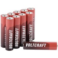 VOLTCRAFT Industrial LR03 Micro (AAA)-Batterie Alkali-Mangan 1350 mAh 1.5V 10St. von VOLTCRAFT