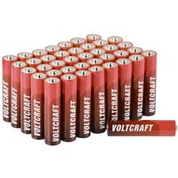 VOLTCRAFT Industrial LR03 SE Micro (AAA)-Batterie Alkali-Mangan 1300 mAh 1.5V 40St. von VOLTCRAFT