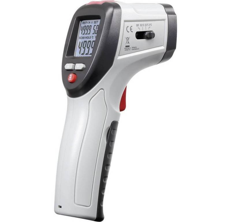 VOLTCRAFT Infrarot-Thermometer Temperatur Lecksucher, Pyrometer von VOLTCRAFT