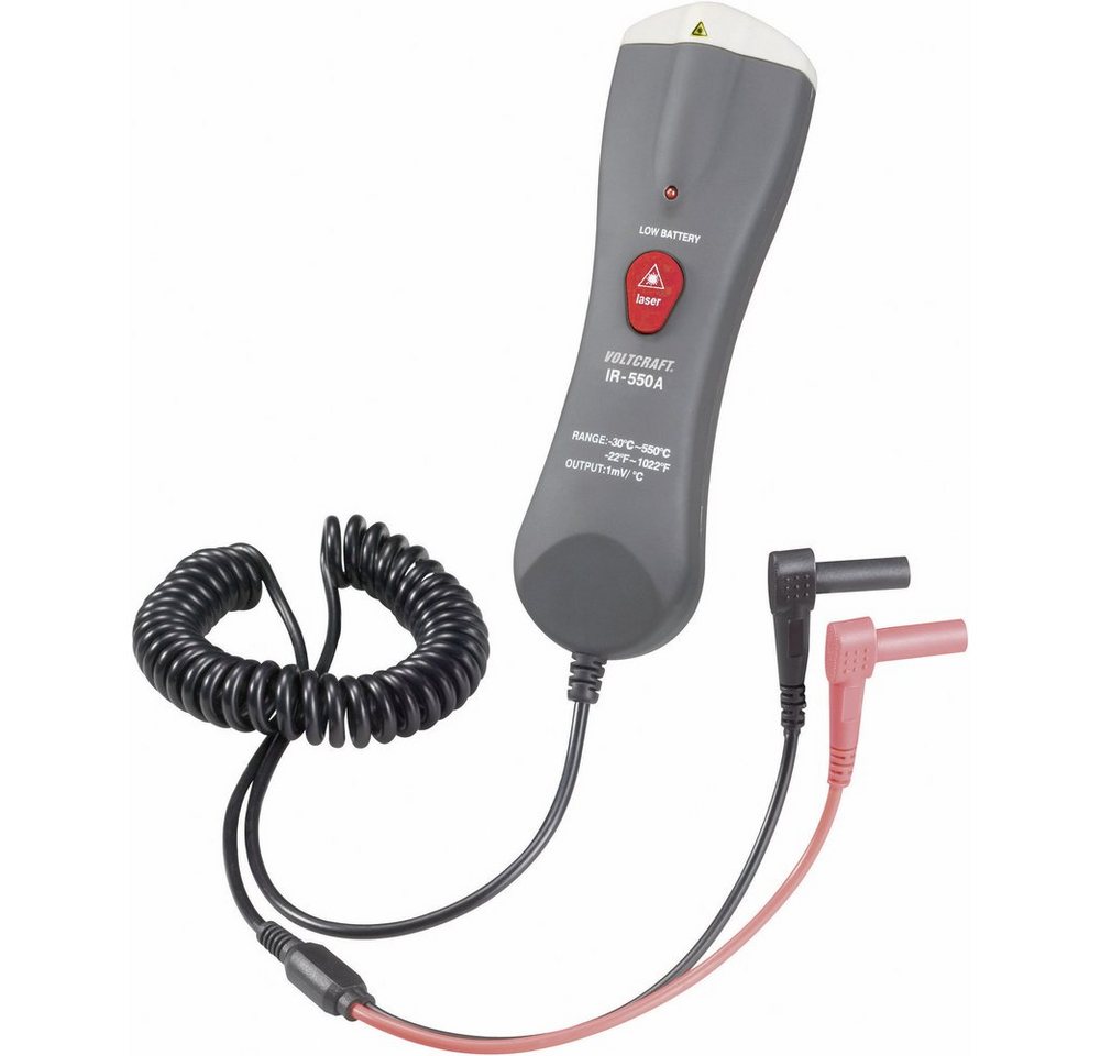 VOLTCRAFT Infrarot-Thermometer VOLTCRAFT IR-550A Adapter Optik 8:1 -30 - +550 °C von VOLTCRAFT