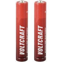 LR8 Mini (AAAA)-Batterie Mini (aaaa) Alkali-Mangan 1.5 v 500 mAh 2 St. - Voltcraft von VOLTCRAFT
