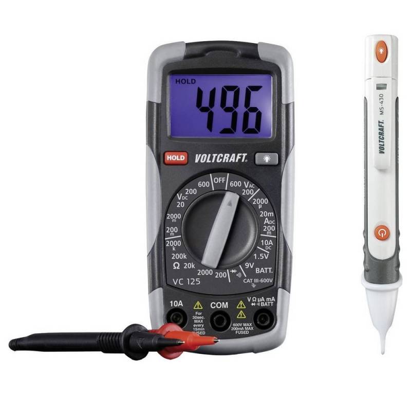 VOLTCRAFT Multimeter Digital-Multimeter Set 1214405 VOLTCRAFT Multimeter Digital-Multimeter Set 1214405 von VOLTCRAFT