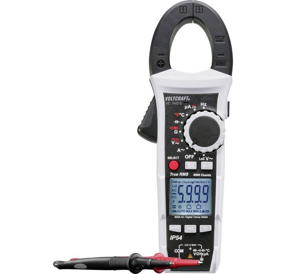 VOLTCRAFT Multimeter Stromzange, Spritzwassergeschützt (IP54) von VOLTCRAFT