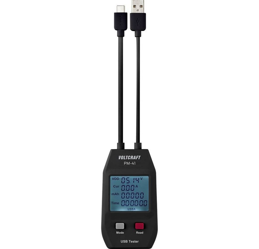 VOLTCRAFT Multimeter USB Typ-A & Typ-C Tester Dual von VOLTCRAFT