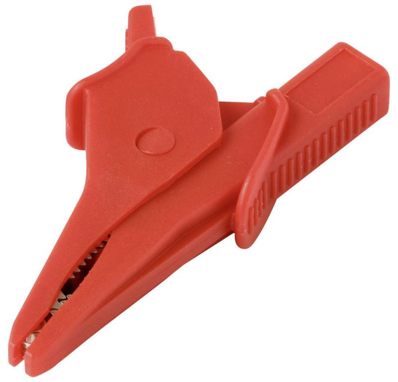 VOLTCRAFT Multimeter VOLTCRAFT MSK-135 rot Krokodilklemme Steckanschluss 4 mm CAT IV 600 V, (MSK-135 rot) von VOLTCRAFT
