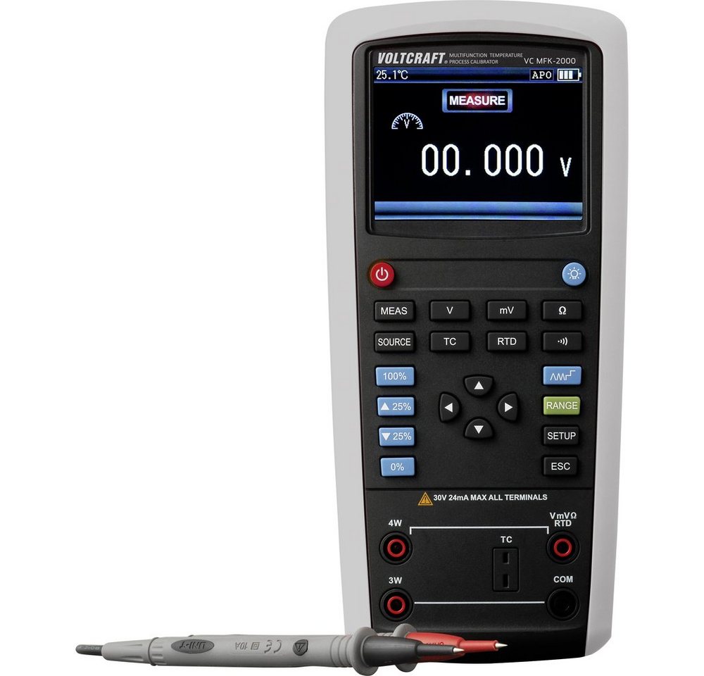 VOLTCRAFT Multimeter VOLTCRAFT VC MFK-2000 Kalibrator Temperatur VOLTCRAFT Multimeter VOLTCRAFT VC MFK-2000 Kalibrator Temperatur von VOLTCRAFT