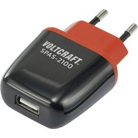 VOLTCRAFT SPAS-2100 USB-Ladegerät 10.5W Steckdose Ausgangsstrom (max.) 2100mA Anzahl Ausgänge: 1 x von VOLTCRAFT