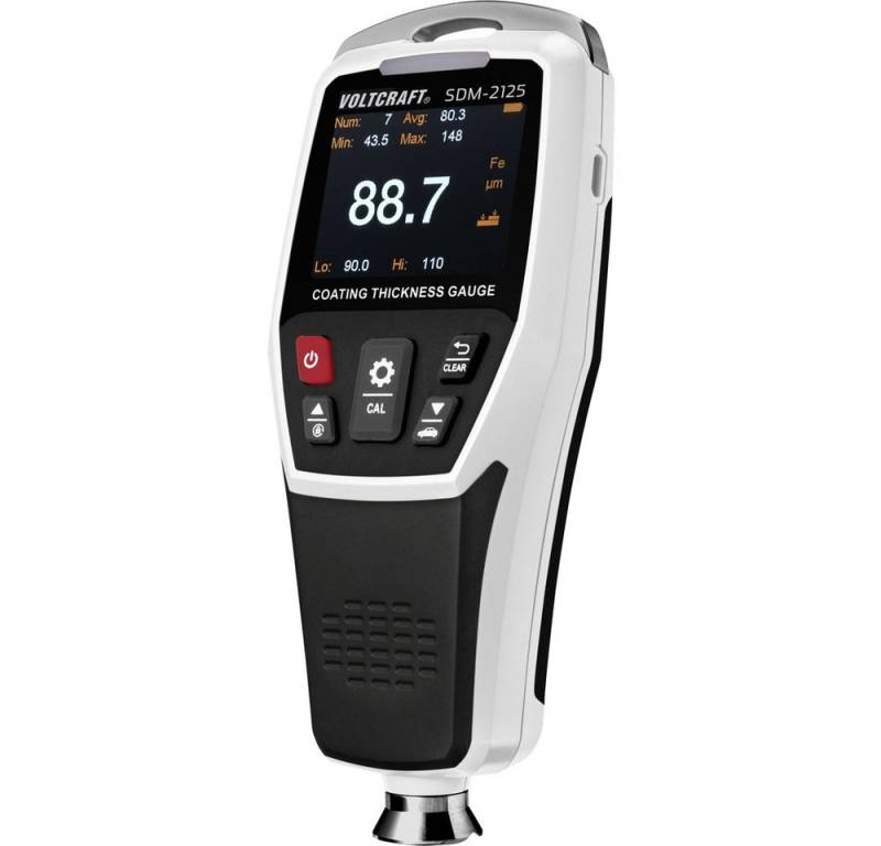 VOLTCRAFT Schichtdickenmessgerät VOLTCRAFT SDM-2125 Schichtdicken-Messgerät 0 - 1250 µm VOLTCRAFT Schichtdickenmessgerät VOLTCRAFT SDM-2125 Schichtdicken-Messgerät 0 - 1250 µm von VOLTCRAFT