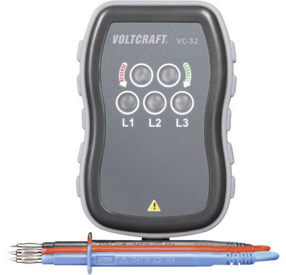 VOLTCRAFT Spannungsprüfer Drehfeldrichtungs-Prüfer VC-32 VOLTCRAFT Spannungsprüfer Drehfeldrichtungs-Prüfer VC-32 von VOLTCRAFT