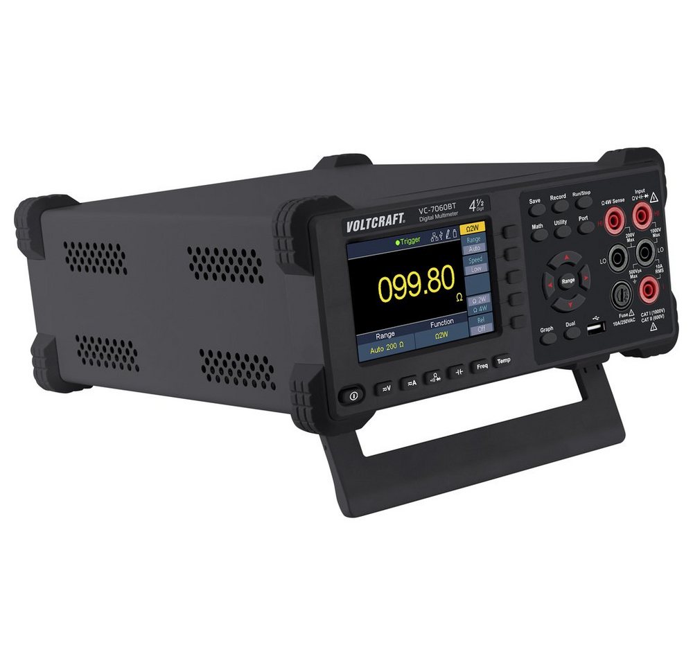 VOLTCRAFT Spannungsprüfer VOLTCRAFT VC-7060BT Tisch-Multimeter digital Datenlogger CAT I 1000 V, (VC-7060BT) von VOLTCRAFT